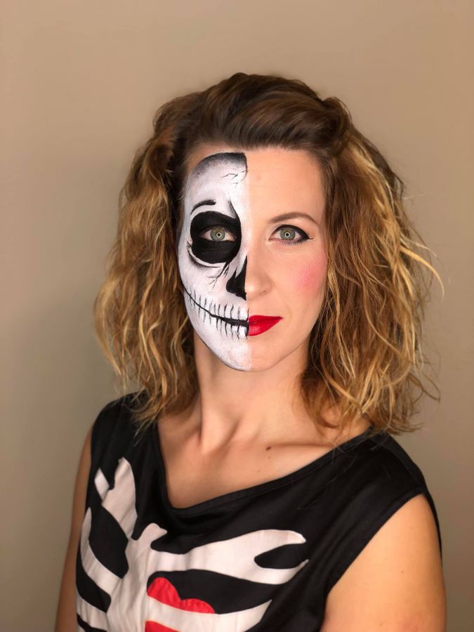 Halloween smink